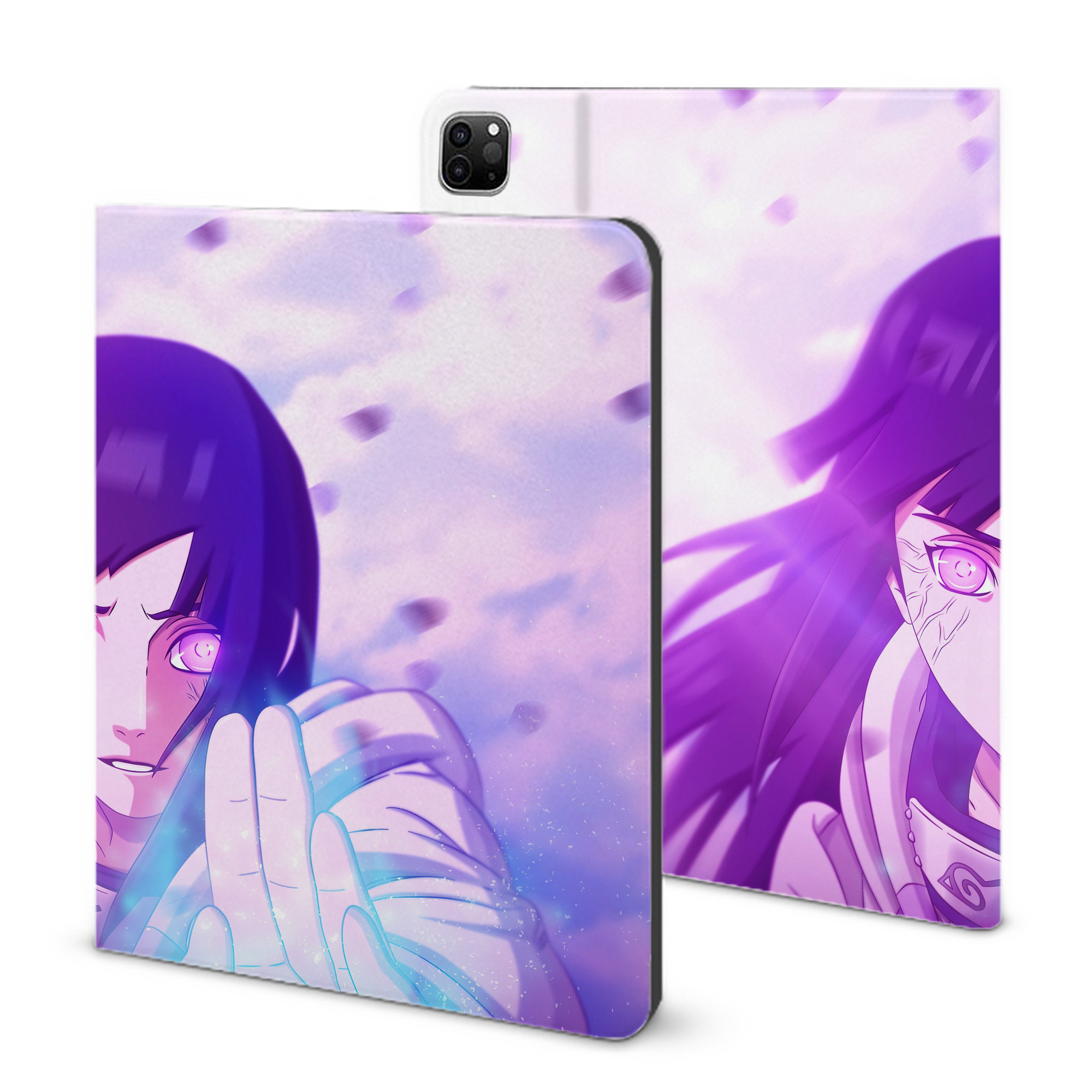 （画像用） NARUTO -ナルト- NARUTO -ナルト- 疾風伝 IPad ケース ブック型 PUレザー TPU 耐衝撃 軽量 薄型 ペン収納なし 全面保護 IPad 各モデル対応